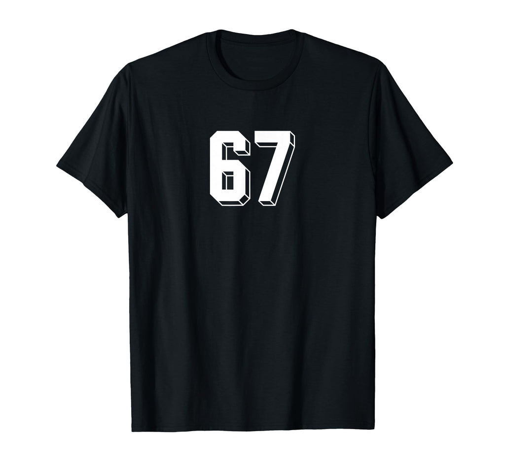Number 67 80S 90S Soccer Team Jersey T-Shirt - Streetwear Style Unisex