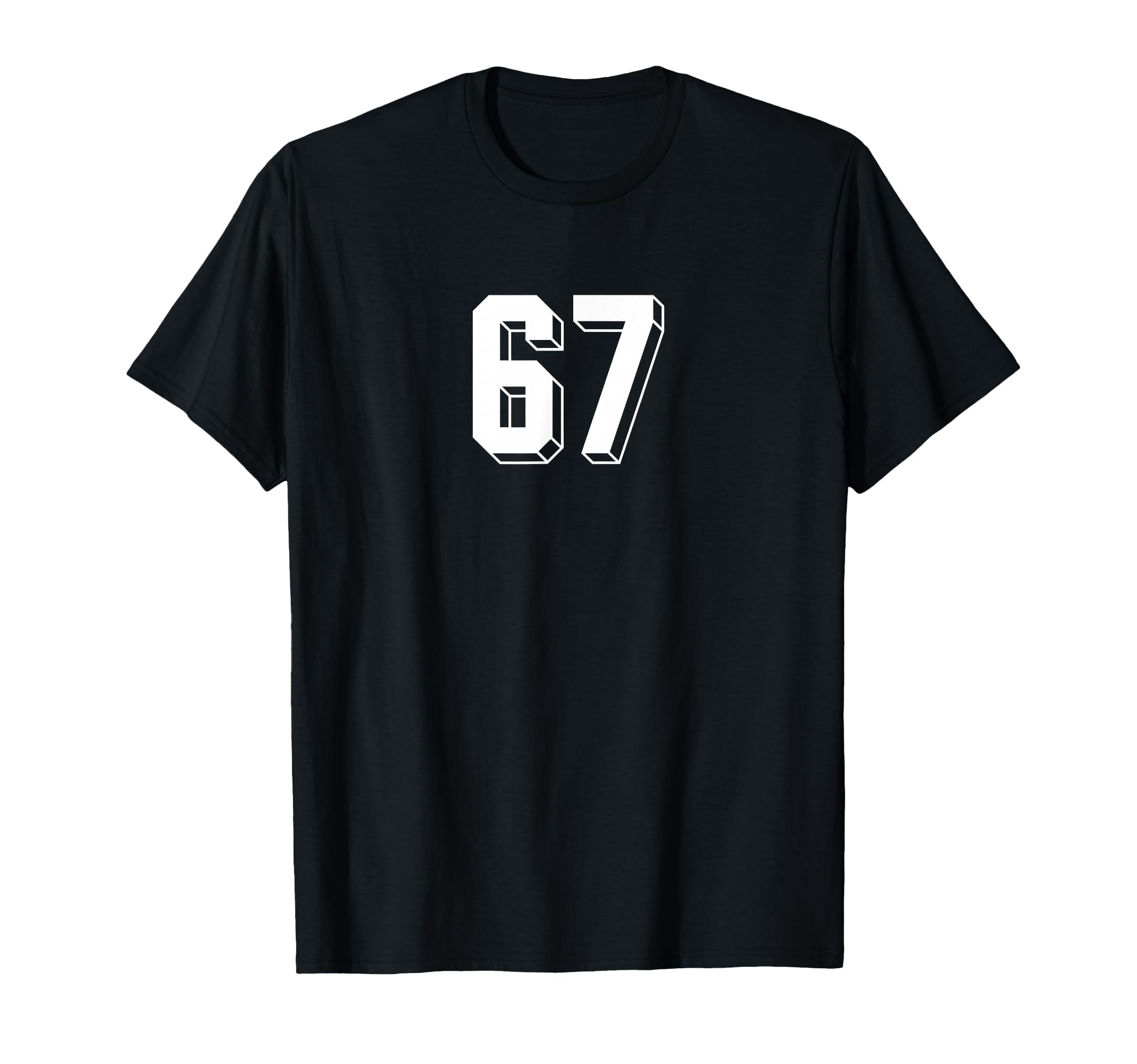 Number 67 80S 90S Soccer Team Jersey T-Shirt - Streetwear Style Unisex