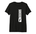 Soccer Coach Distressed Soccer Player T-Shirt - Unique Graphic Men Women
