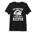 My Brother Is Soccer Keeper Brother T-Shirt - Trendy Graphic for Adults