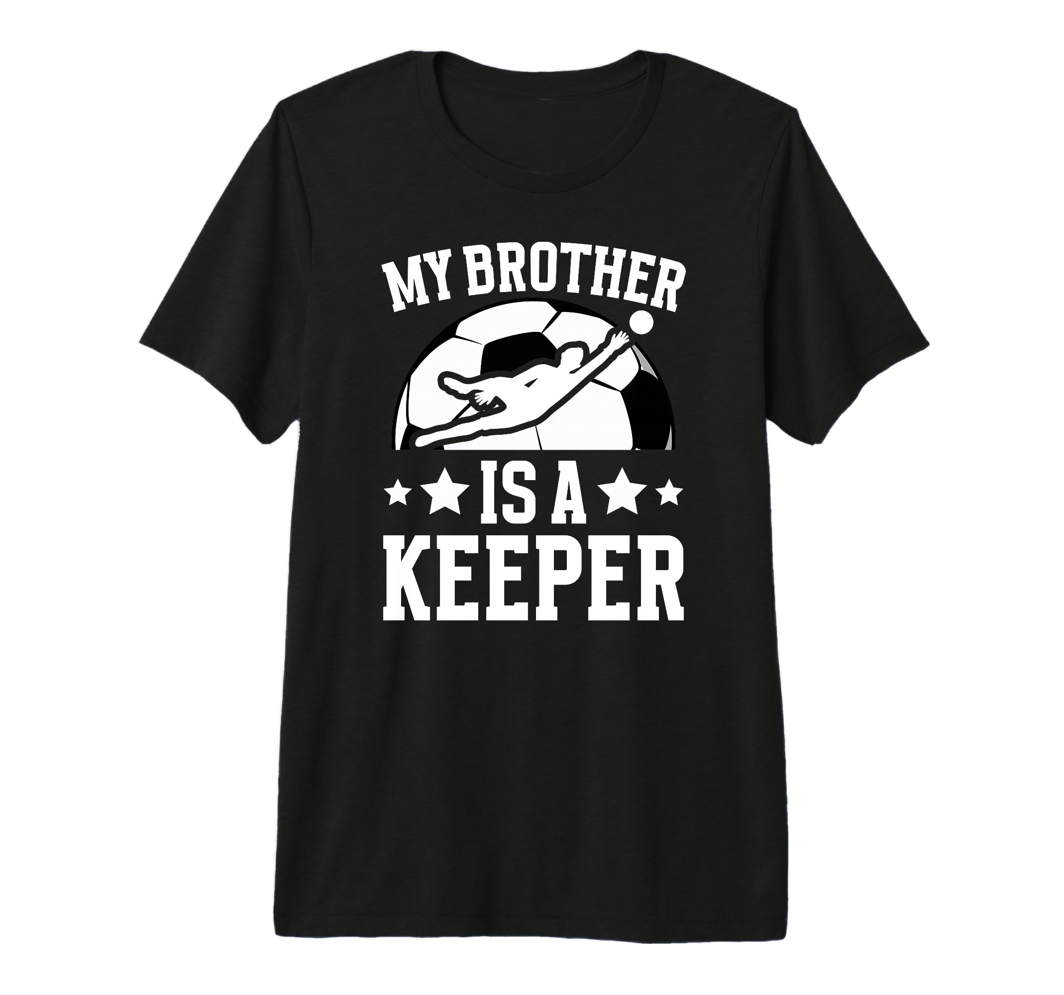 My Brother Is Soccer Keeper Brother T-Shirt - Trendy Graphic for Adults