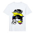 Colombian Soccer Mom Mothers Day T-Shirt - Graphic Print Men Women
