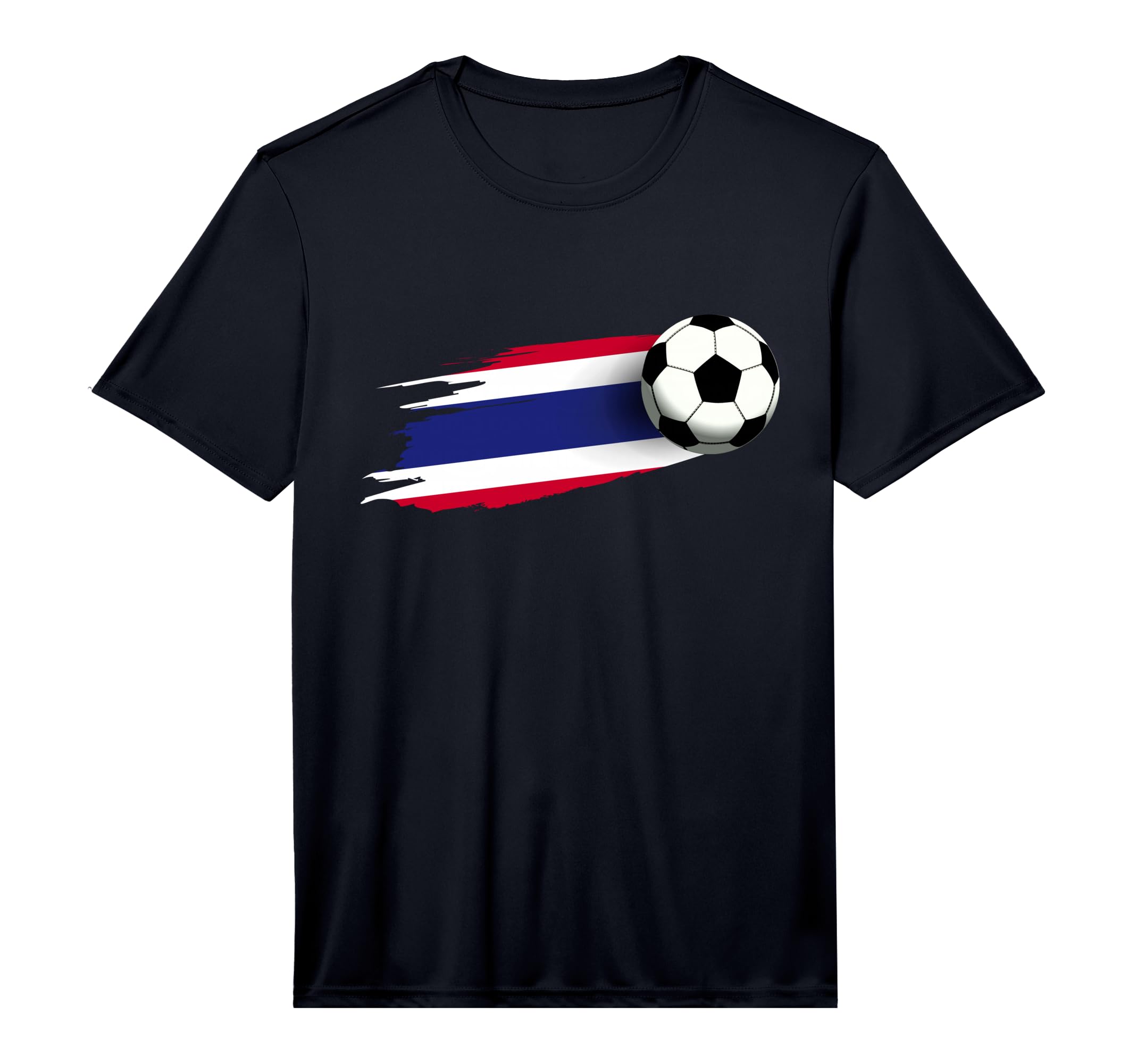 Thailand Flag Thai Soccer Flag Thai T-Shirt - Unique Graphic for Adults