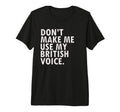 Funny British United Kingdom England T-Shirt - Trendy Graphic for Adults