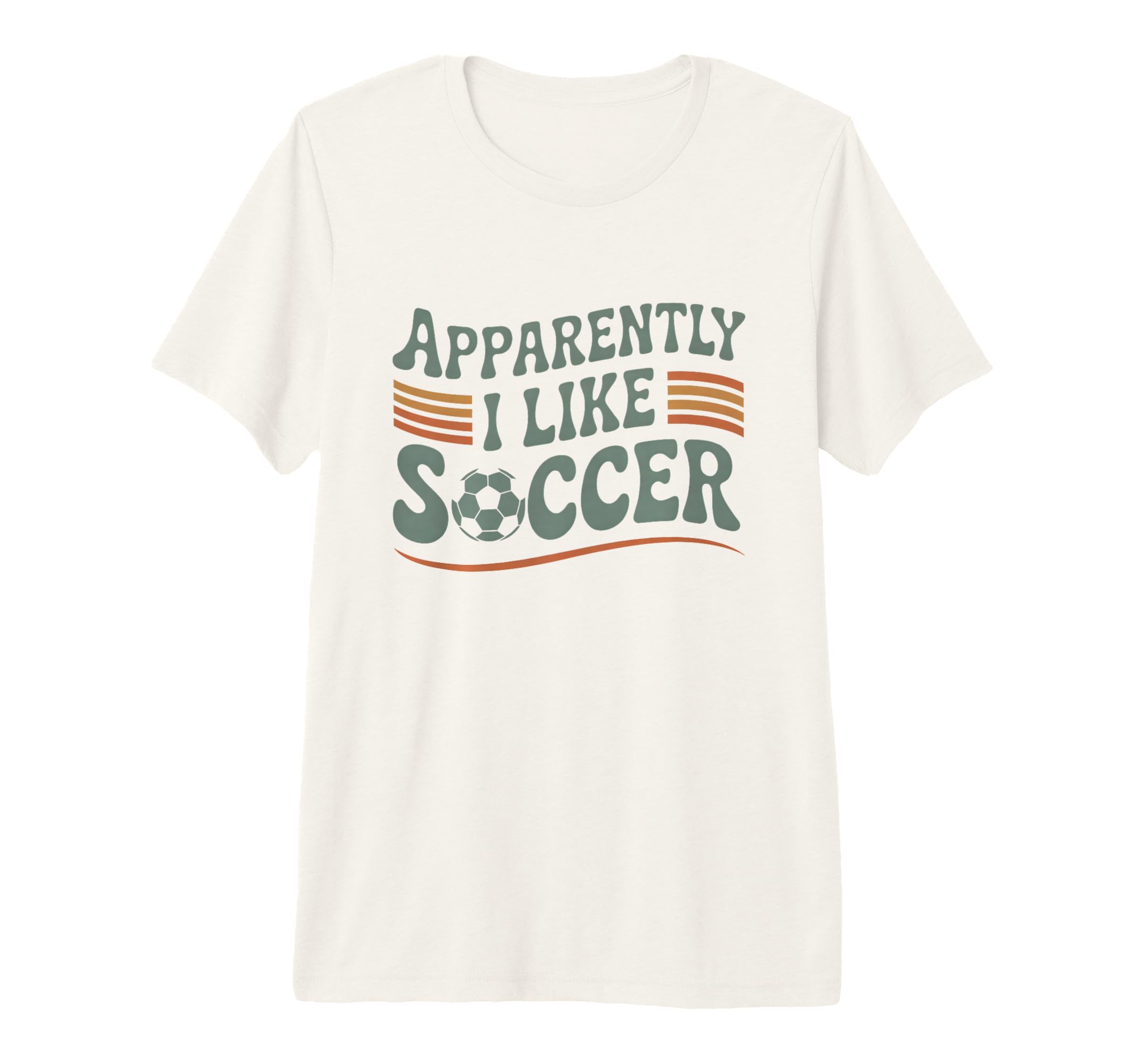Apparently I Like Soccer Game Day Mom T-Shirt - Novelty Apparel for Adults