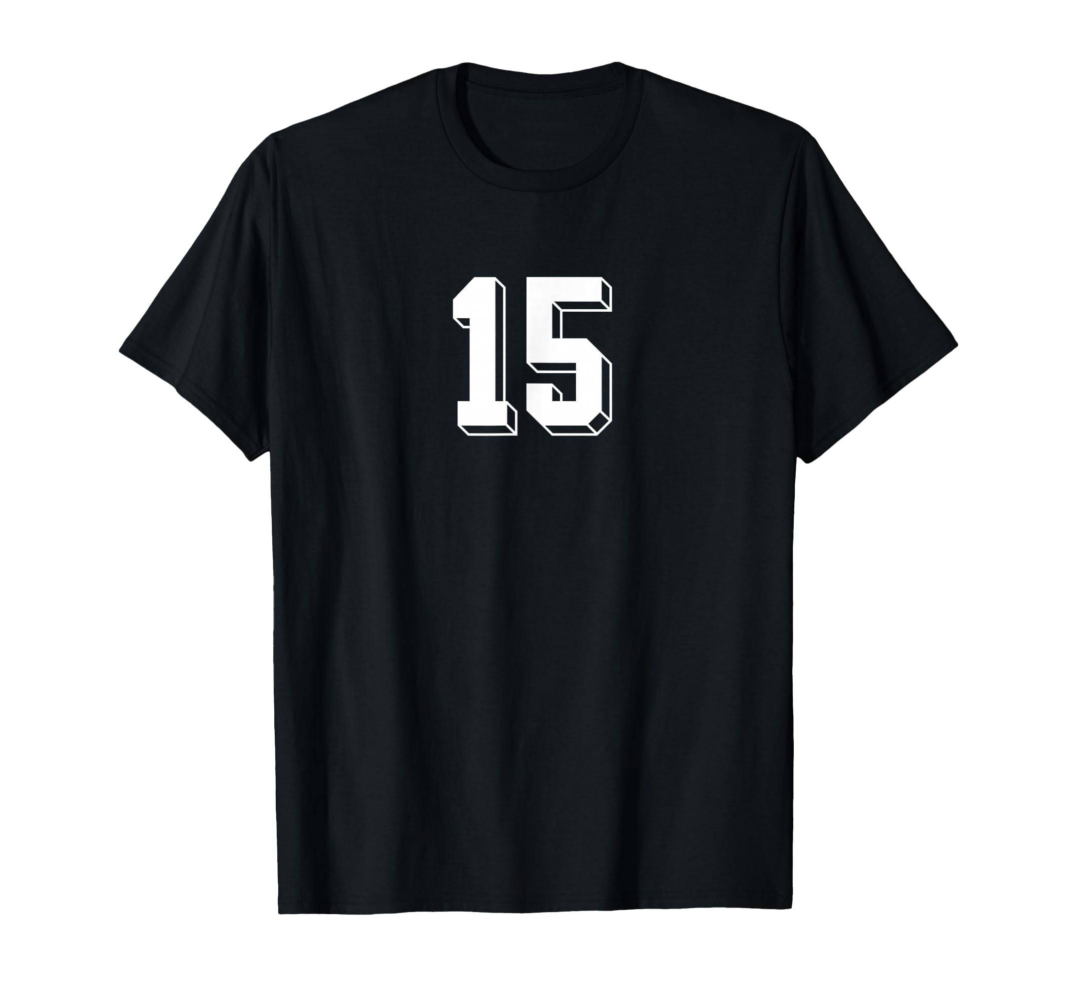 Number 15 80S 90S Soccer Team Jersey T-Shirt - Unique Graphic Men Women