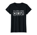 Soccer Lover Im Simple T-Shirt - Novelty Apparel for Adults