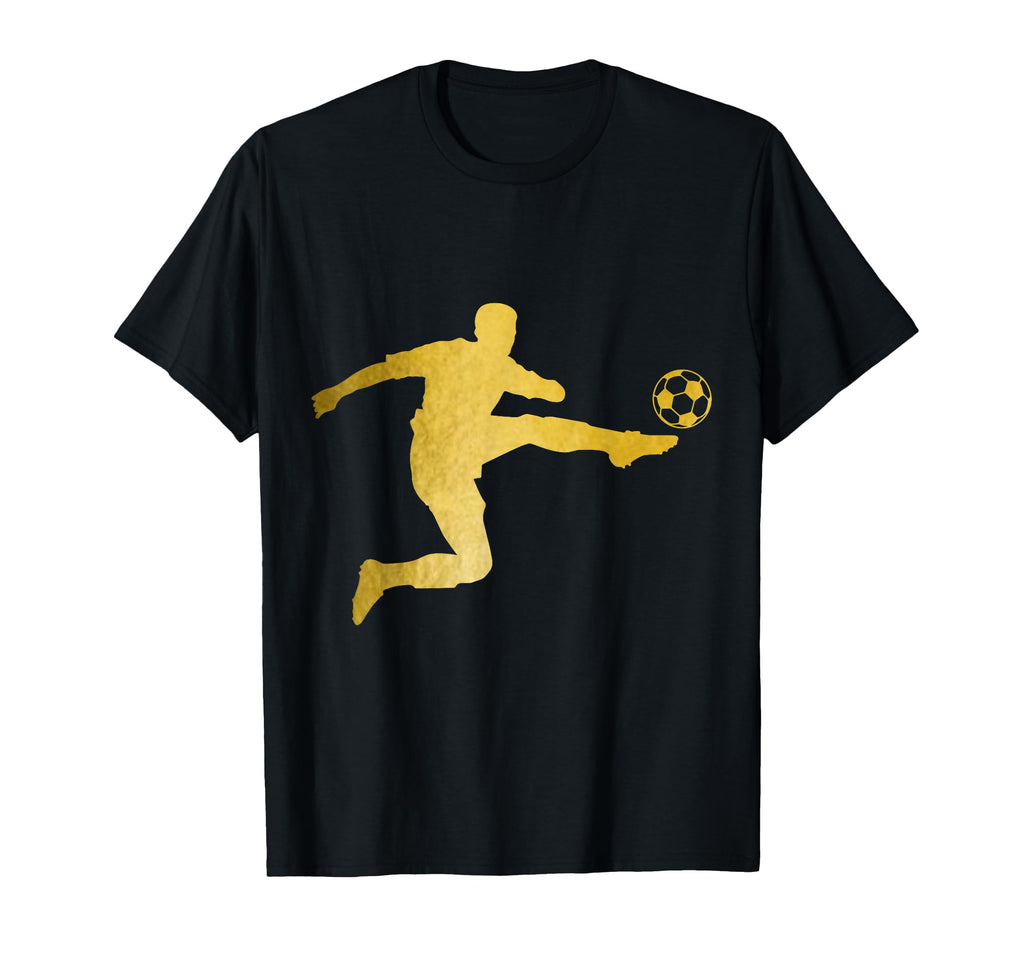 Soccer Player Sports Soccer T-Shirt - Minimalist Print Men Women