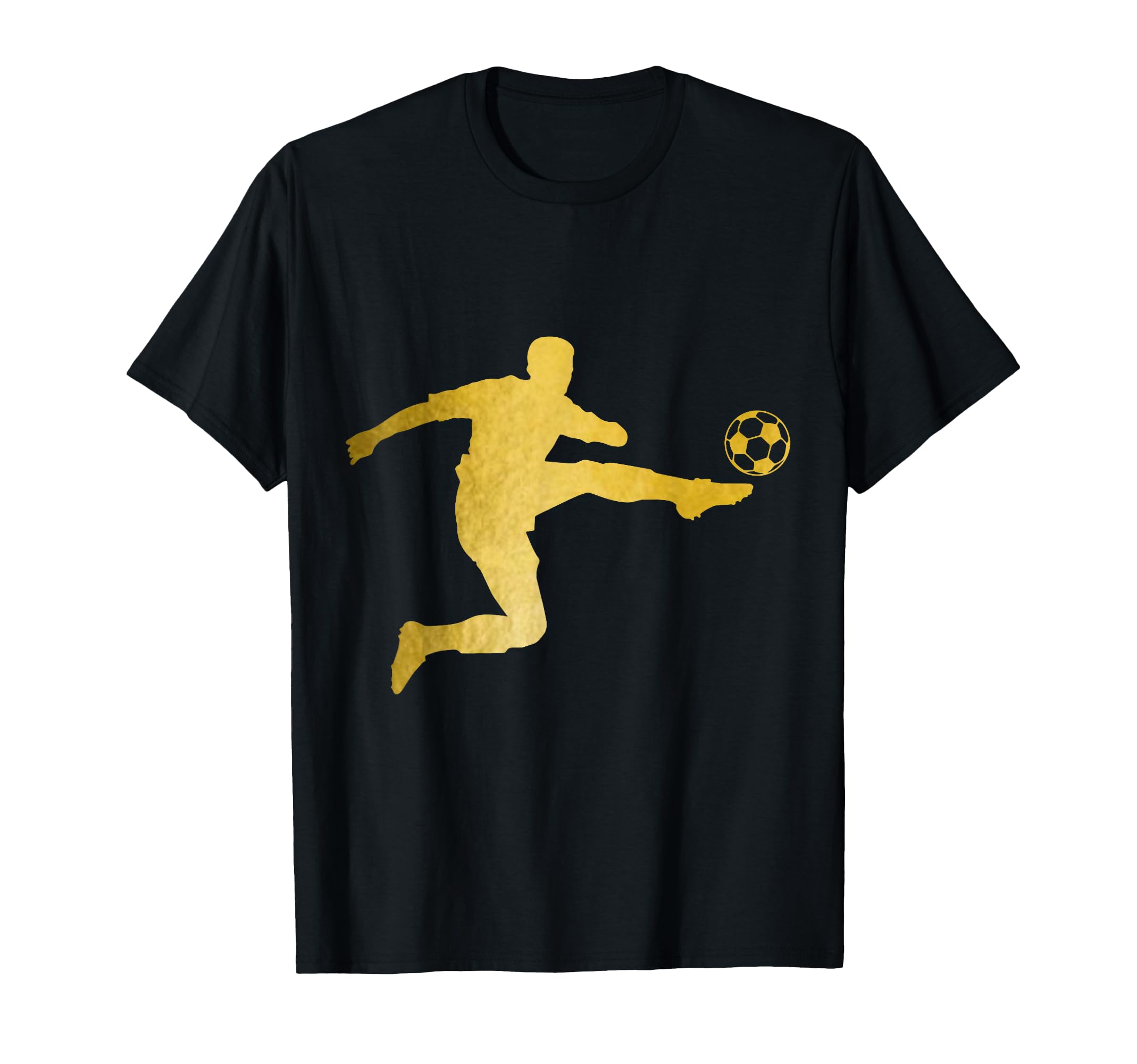 Soccer Player Sports Soccer T-Shirt - Minimalist Print Men Women