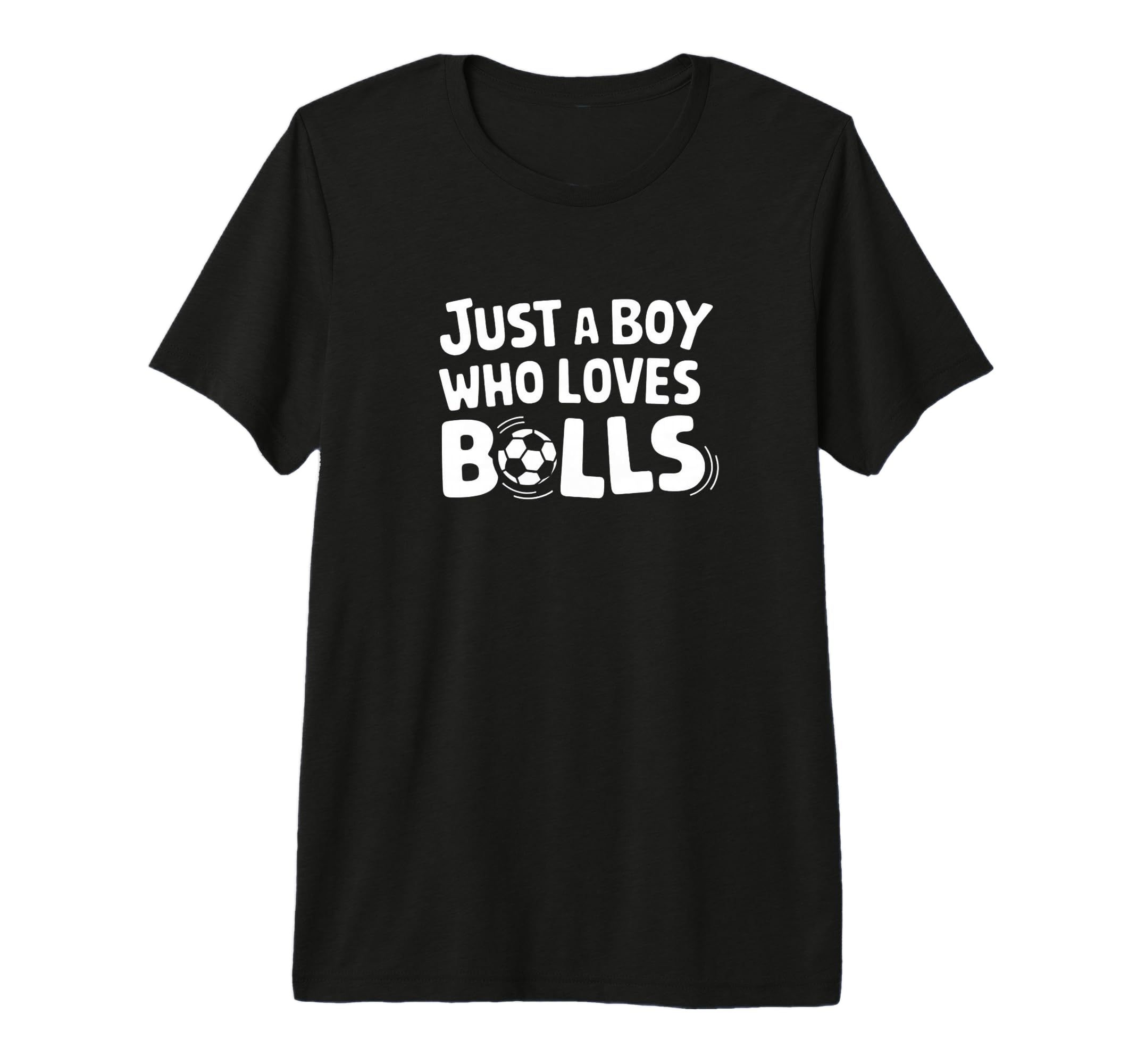 Just Who Loves Balls Soccer Player Family T-Shirt - Trendy Graphic Unisex
