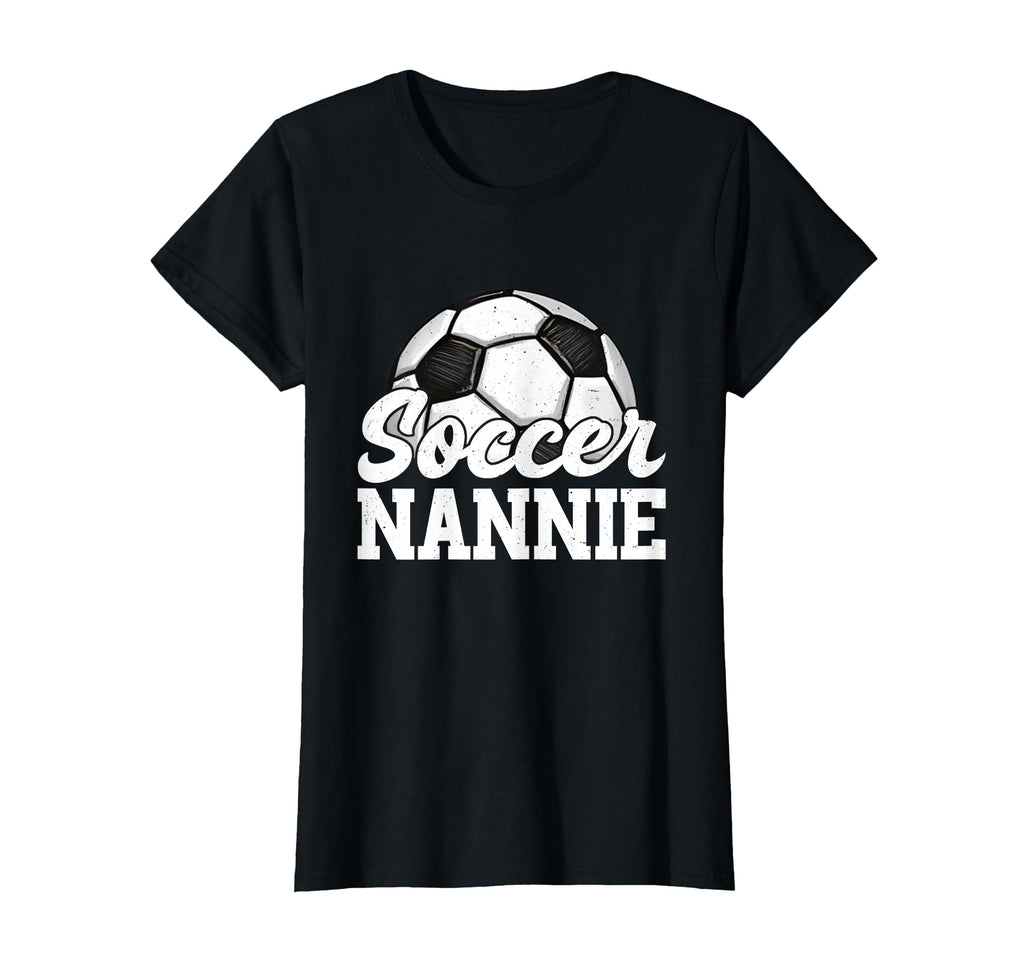 Soccer Nannie Gifts Mothers Day Soccer T-Shirt - Trendy Graphic for Adults