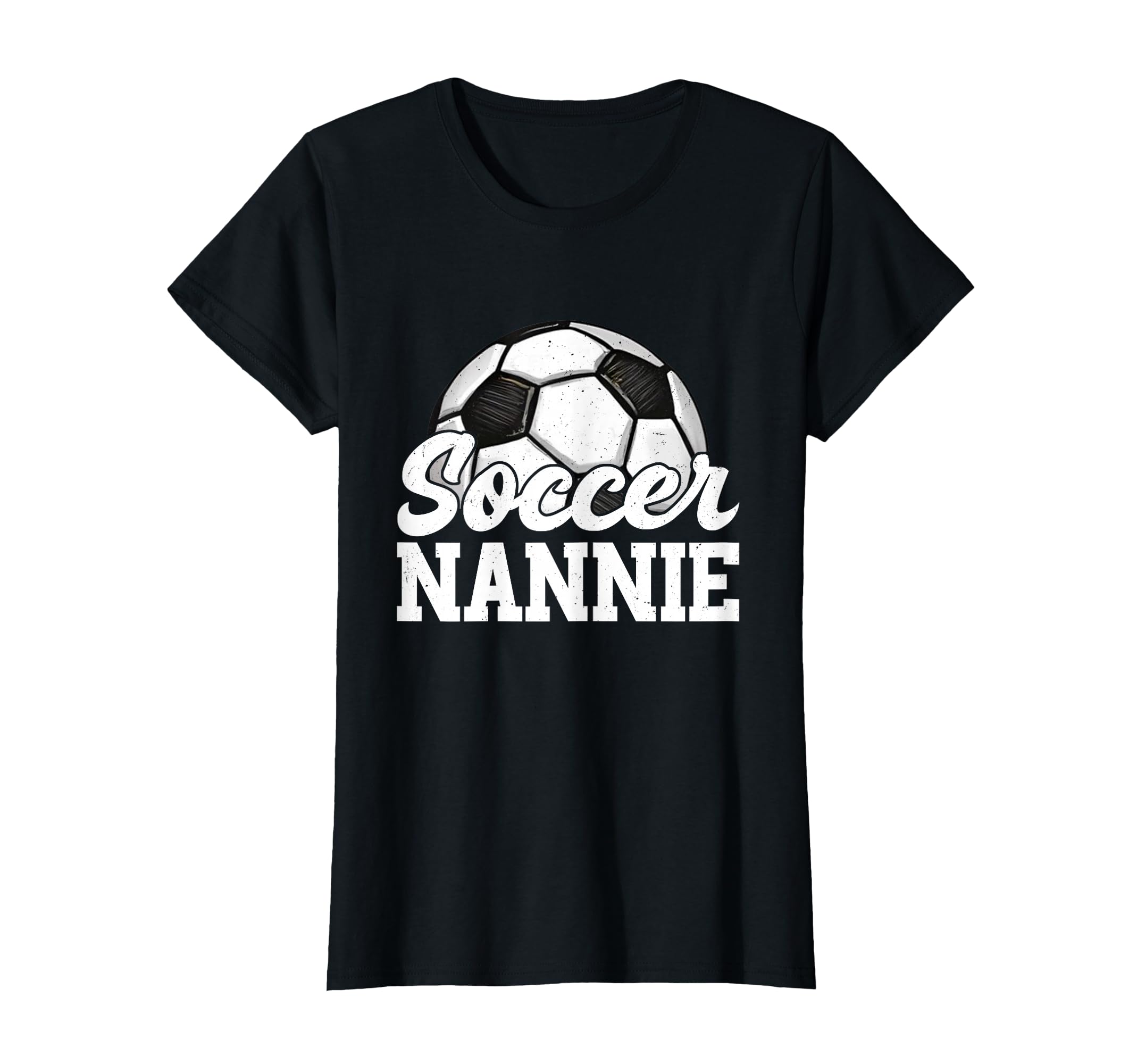 Soccer Nannie Gifts Mothers Day Soccer T-Shirt - Trendy Graphic for Adults