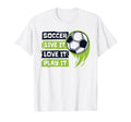Live It Love It Play It Goal Keeper T-Shirt - Aesthetic Graphic for Adults