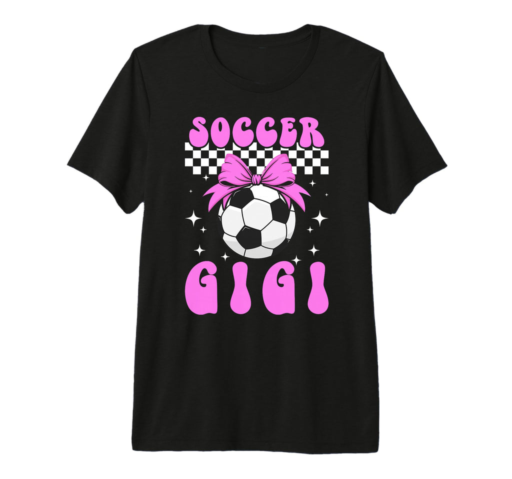 Soccer Gigi Coquette Gigi Soccer T-Shirt - Unique Graphic for Adults