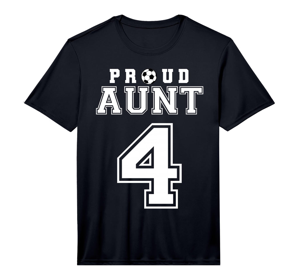 Number 4 Custom Proud Soccer Futbol T-Shirt - Custom Art Print Men Women