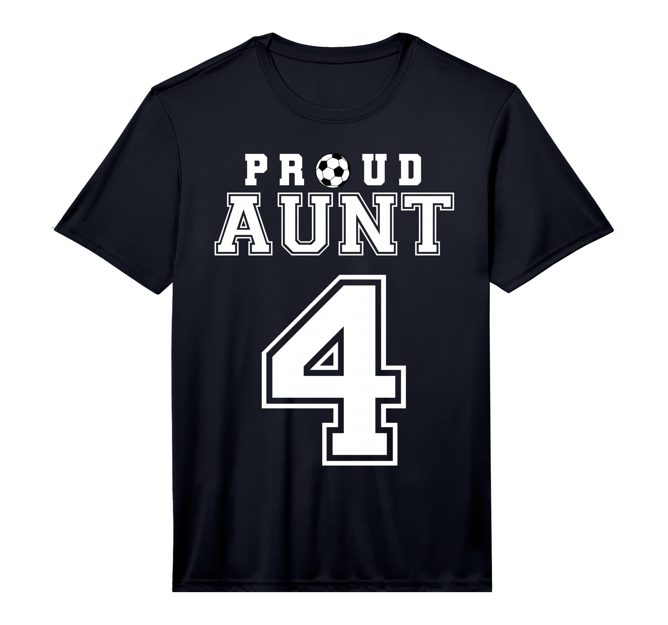 Number 4 Custom Proud Soccer Futbol T-Shirt - Custom Art Print Men Women
