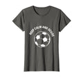 Keep Calm And Score Soccer Fan T-Shirt - Minimalist Print Unisex
