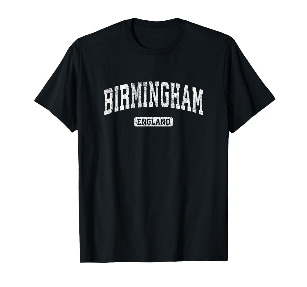 Birmingham England Sports T-Shirt - Fun Novelty Design Unisex