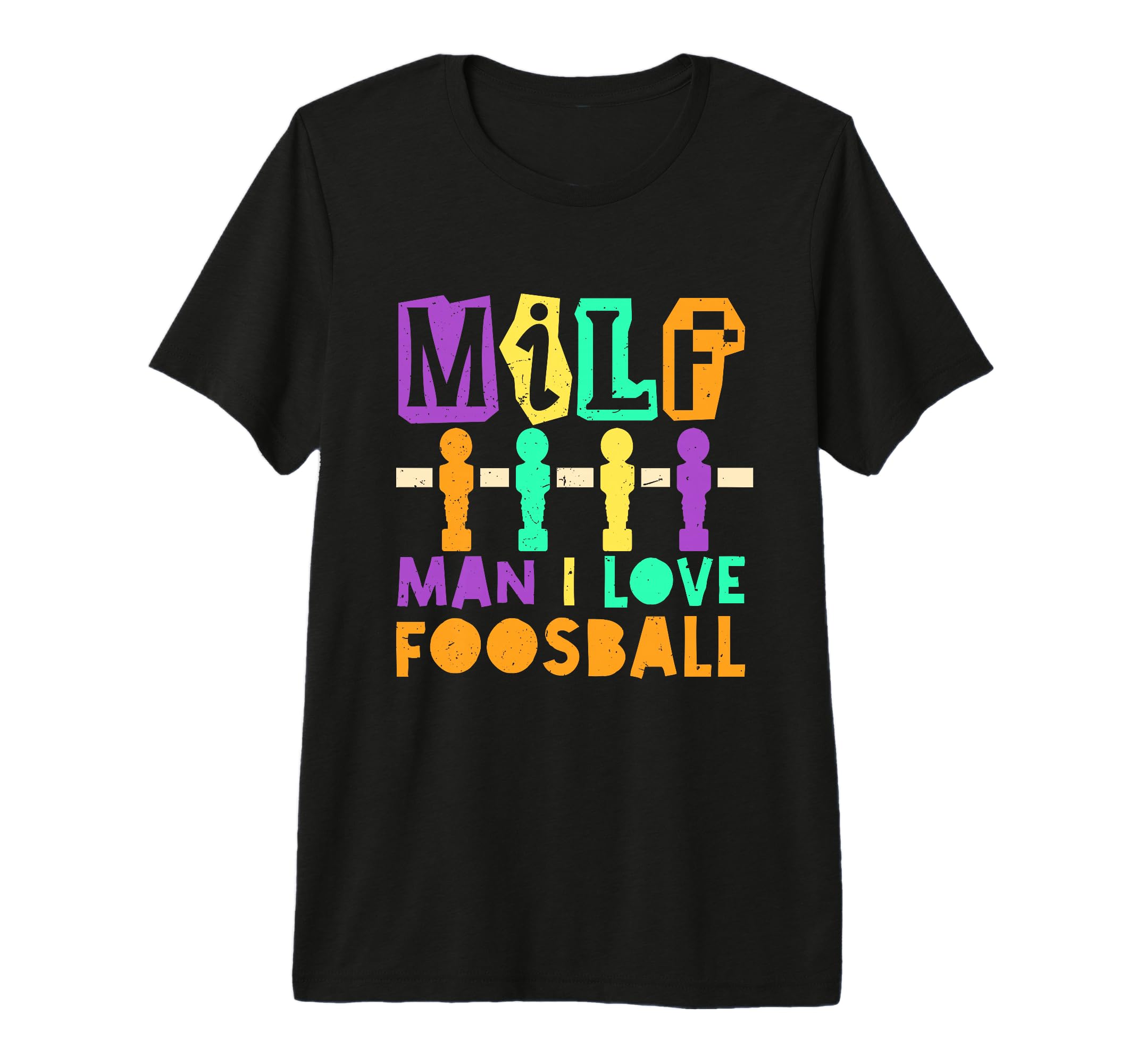 Foosball Player I Love Foosball Tri T-Shirt - Unique Graphic for Adults