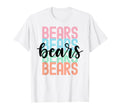 Bears Team Mascot School Spirit Game T-Shirt - Streetwear Style Unisex