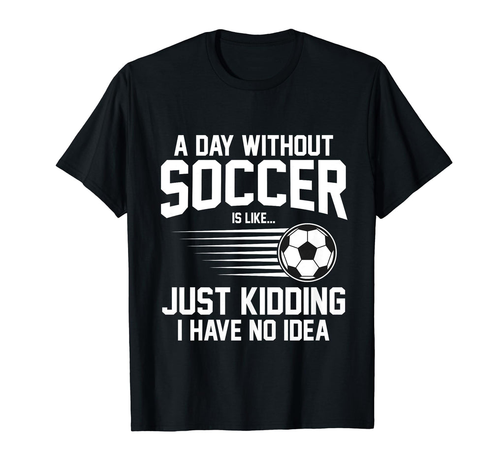 Funny Soccer Sport Player Soccer T-Shirt - Minimalist Print for Adults