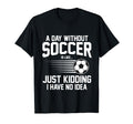 Funny Soccer Sport Player Soccer T-Shirt - Minimalist Print for Adults