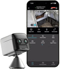 NomadEye Wireless Horse Trailer Camera – 4K Live Video & 2-Way Audio – WiFi Connect – Magnetic Mount – 15Hrs Recording – Night Vision – iOS & Android App