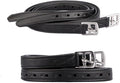 48" / 50" / 54" / 60" New 1" Super Soft English Stirrup Leathers Black/Havana (Havana, 48")