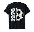 1976 49Th Birthday Soccer Lovers T-Shirt - Graphic Print Men Women