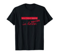All You Need Is Soccer Not Love T-Shirt - Casual Everyday Wear Unisex