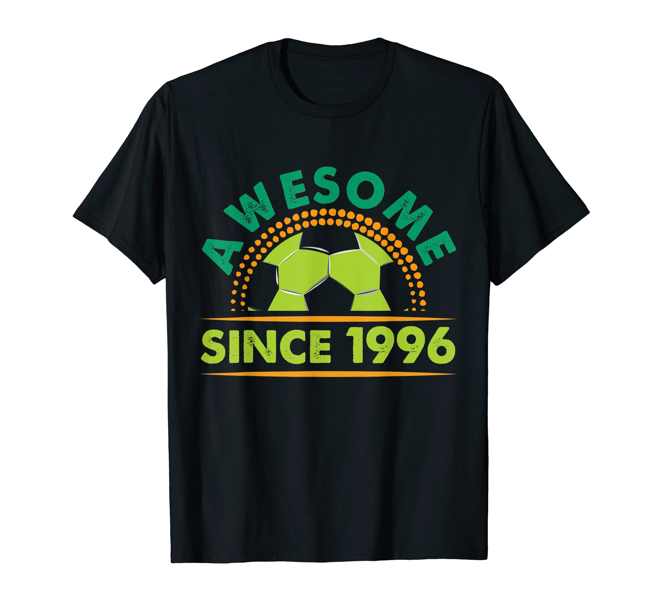 Awesome Since 1996 Funny Soccer Players T-Shirt - Trendy Graphic Unisex