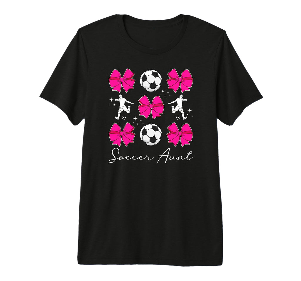 Soccer Aunt Soccer Player Auntie T-Shirt - Streetwear Style Unisex
