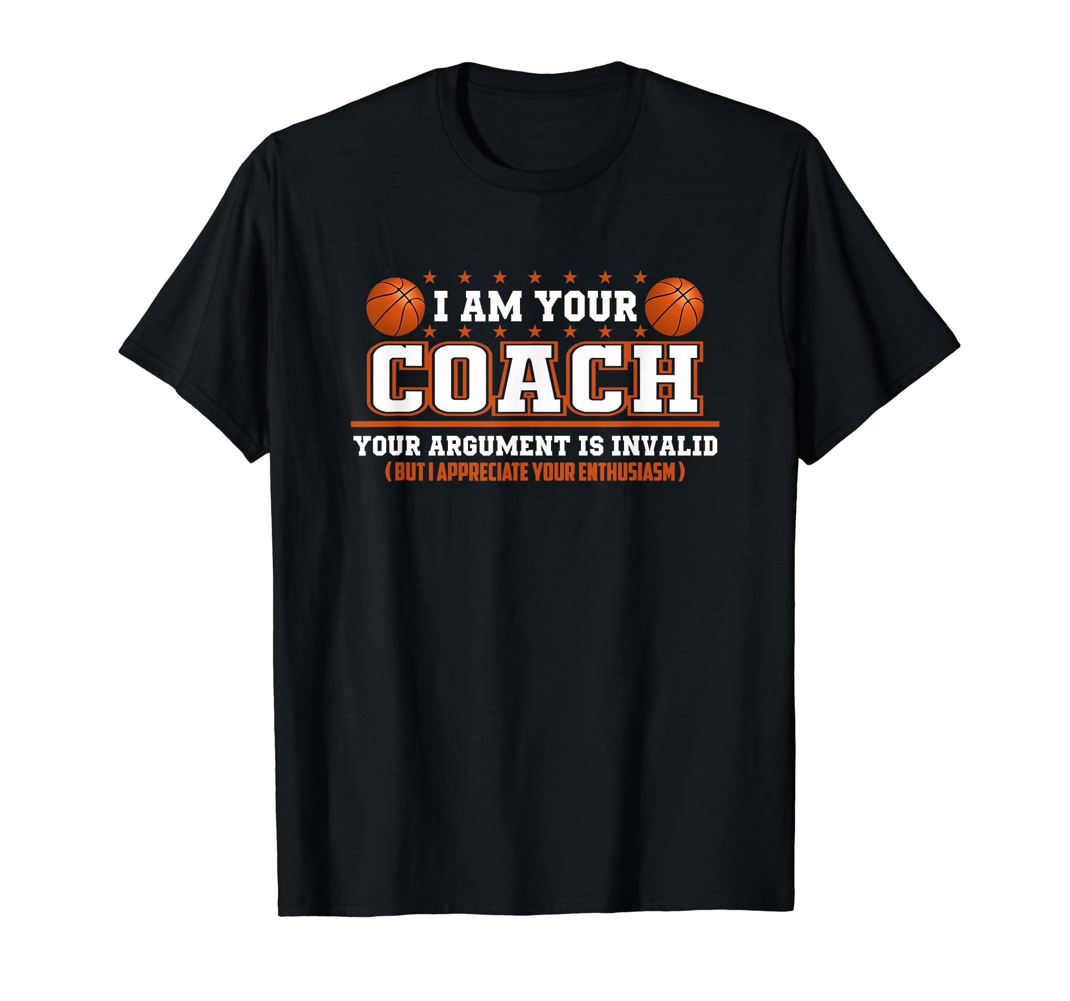 Funny Basketball Coach Coaching T-Shirt - Casual Everyday Wear for Adults
