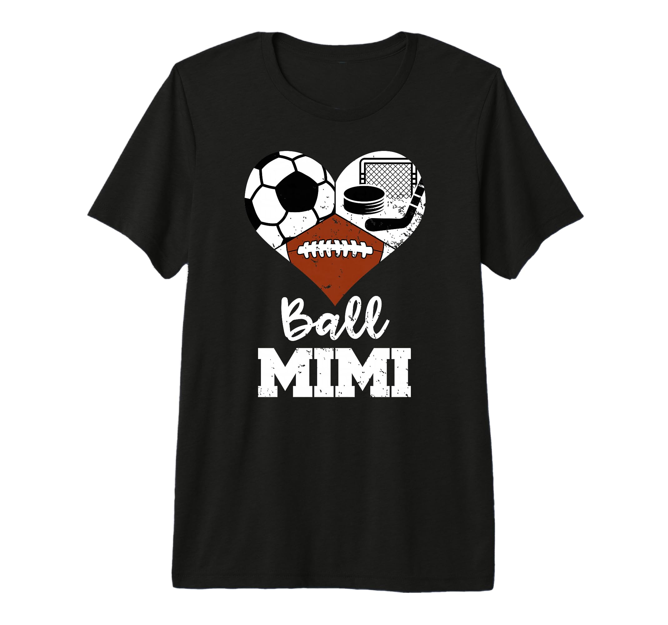 Ball Mimi Funny Soccer Football T-Shirt - Streetwear Style for Adults
