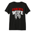 Soccer Coachs Wife Coquette Wife T-Shirt - Streetwear Style for Adults