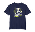 Born To Play Soccer Womens Inspirational T-Shirt - Trendy Graphic Unisex