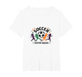 Soccer Sister Squad Team Spirit Sporty T-Shirt - Trendy Graphic Men Women