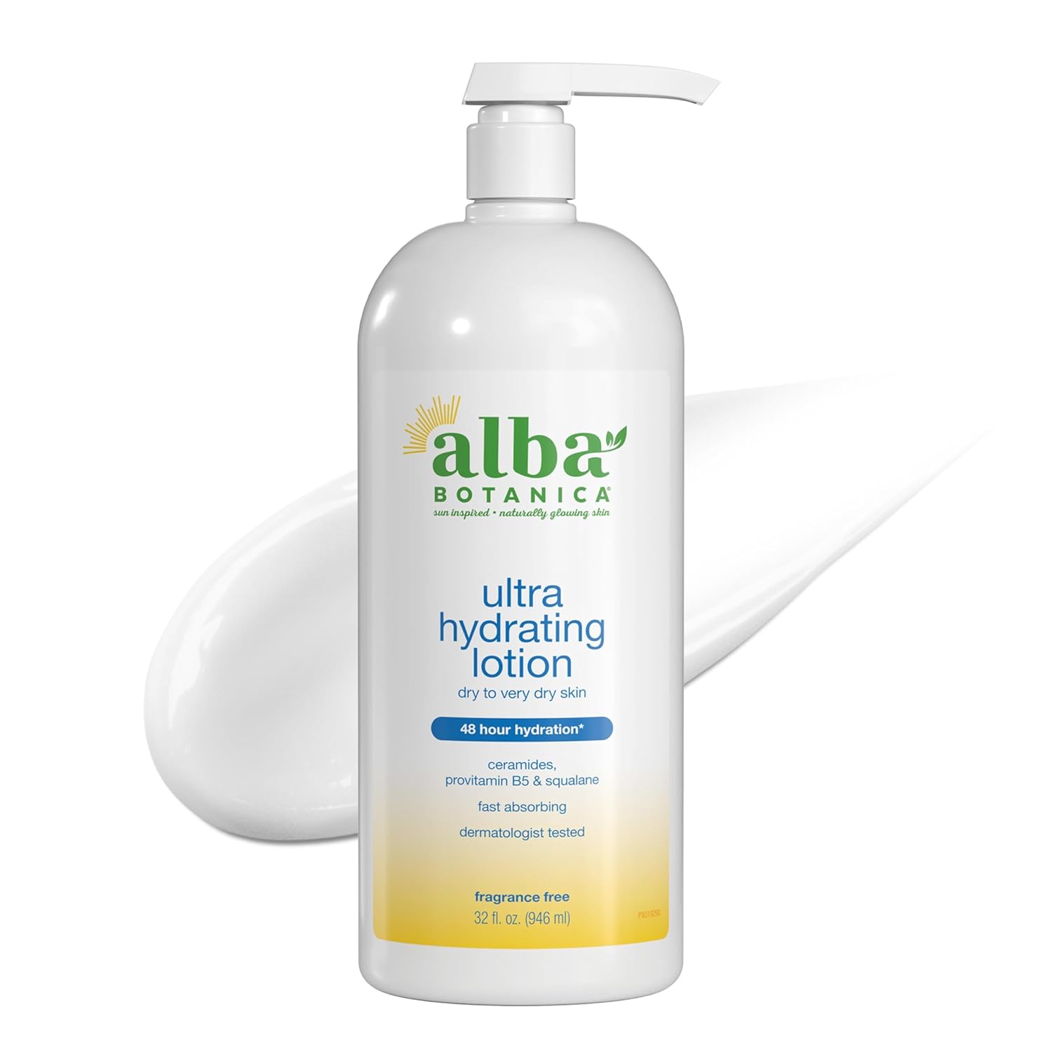 Alba Botanica Daily Moisturizing Body Lotion, Normal to Dry Skin - 32 Fl Oz
