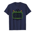 Worlds Best Soccer Grandma Champion Navy T-Shirt - Minimalist Print Unisex
