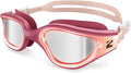 ZIONOR G1 Nava Super Anti-Fog Unisex Swim Goggles Mirror/Bright Smoke Lens