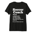 Soccer Coach 1 Someone Who Identifies T-Shirt - Unique Graphic for Adults