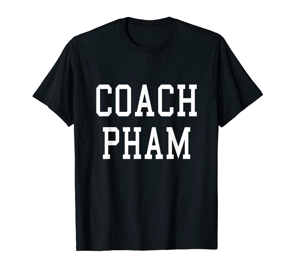 Coach Pham Custom Football Soccer T-Shirt - Novelty Apparel for Adults