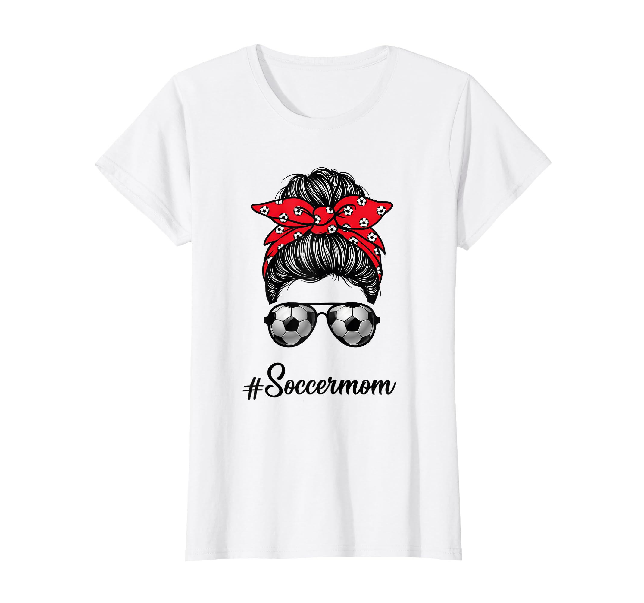 Soccermom Soccer Mama Soccer Momlife T-Shirt - Trendy Graphic Unisex
