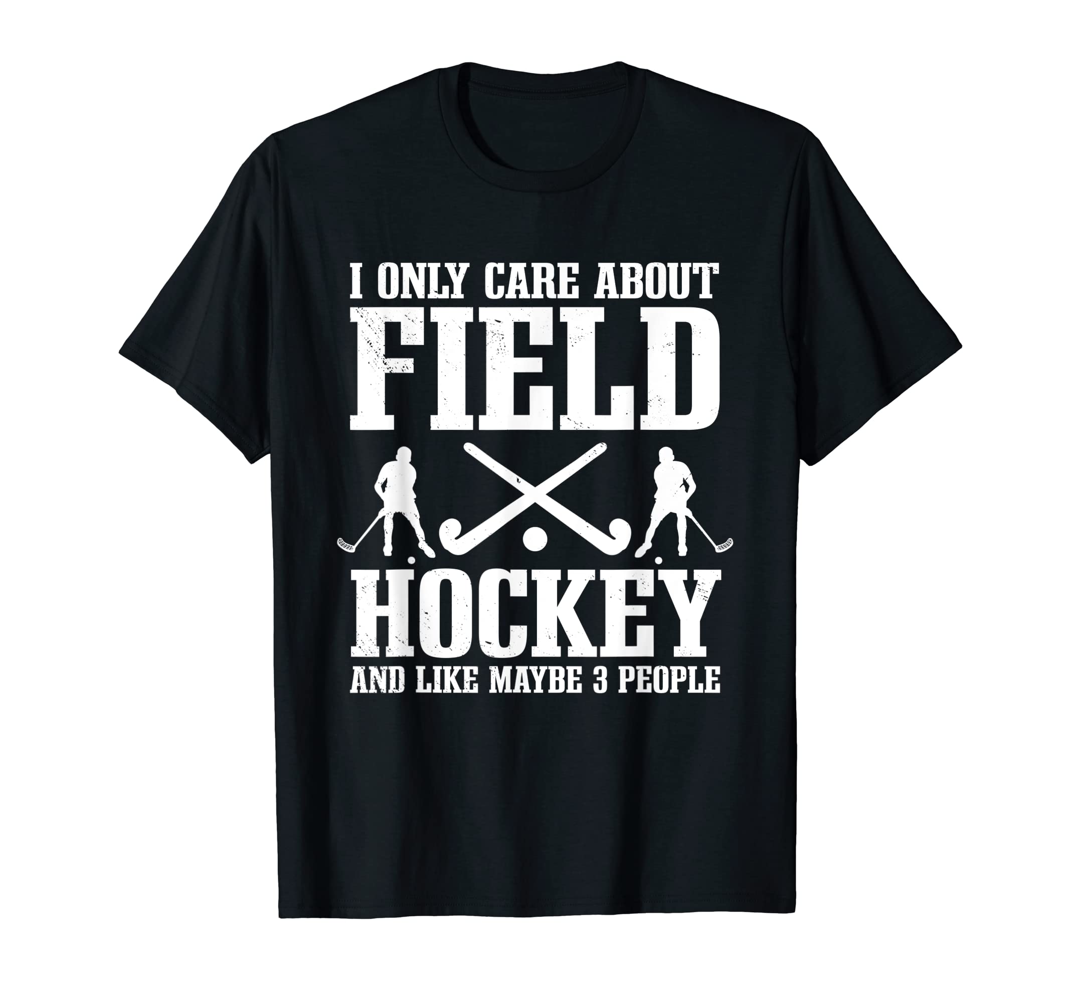 Field Hockey Introvert Player T-Shirt - Fun Novelty Design for Adults