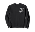 Skeleton Soccer Enthusiast Funny Sweatshirt - Aesthetic Graphic Men Women