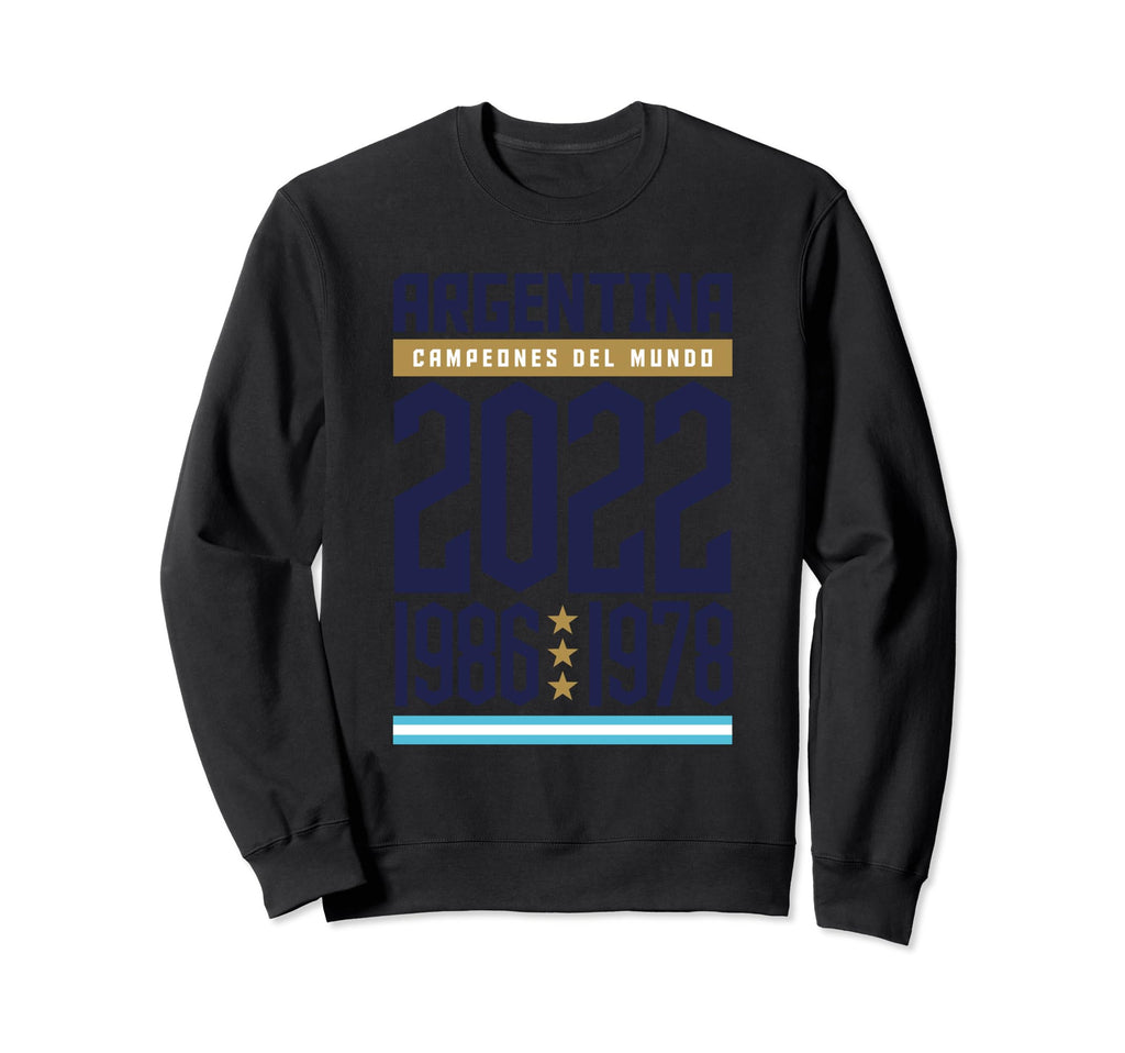Argentina World Champion 2022 Sweatshirt - Novelty Apparel for Adults