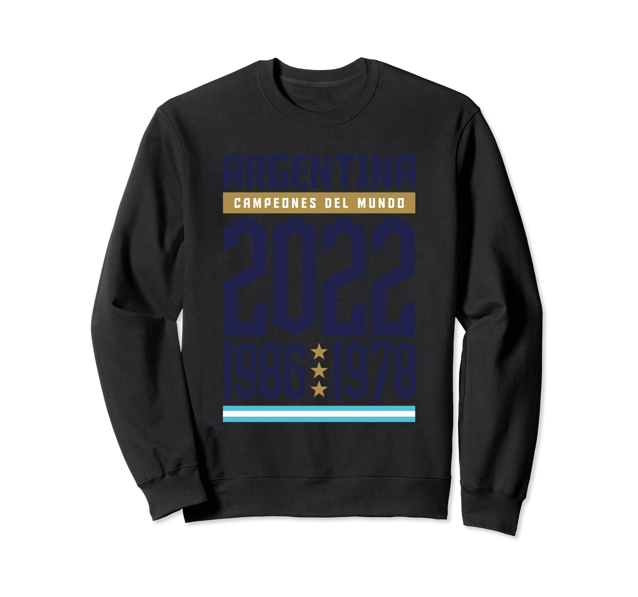 Argentina World Champion 2022 Soccer Sweatshirt - Unique Graphic Men Women