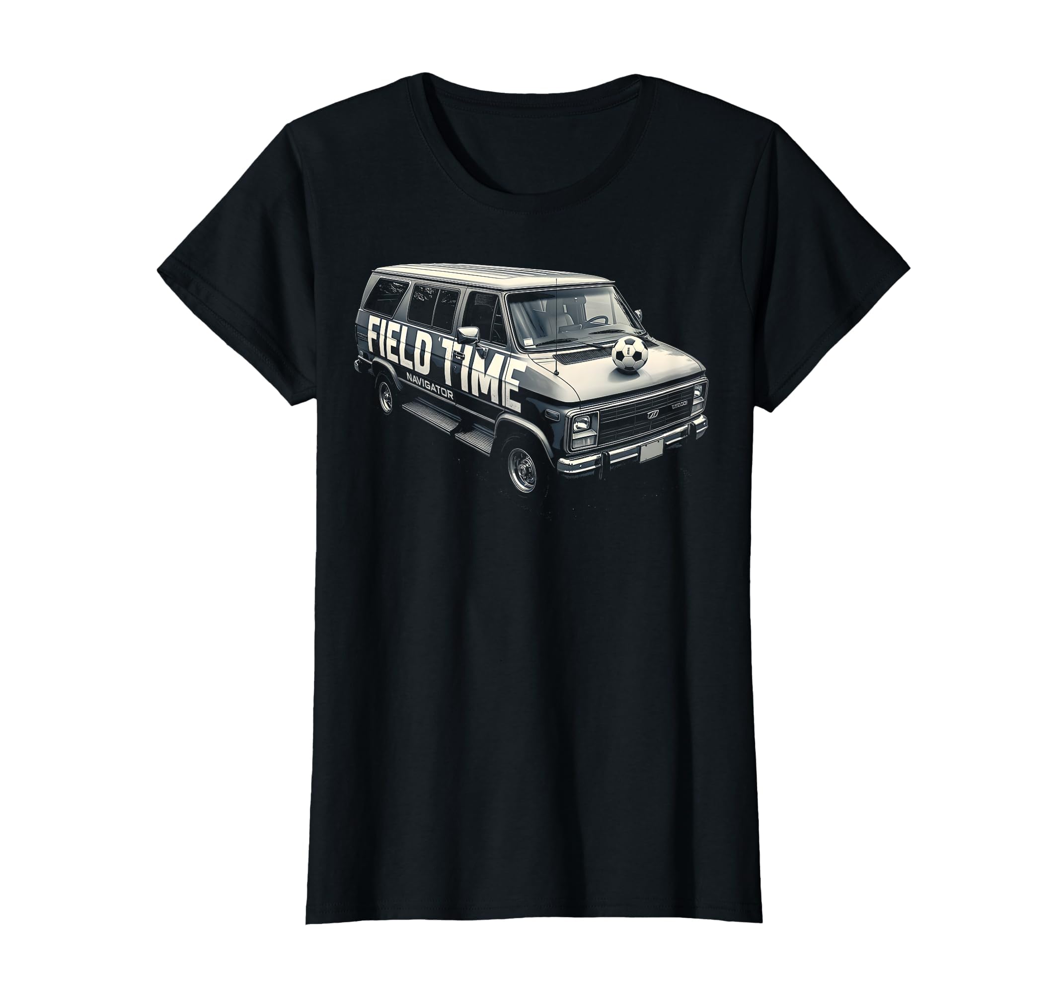 Field Time Navigator Soccer Mom T-Shirt - Unique Graphic Unisex