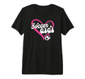 Soccer Gigi Grandma Heart Gigi Soccer T-Shirt - Unique Graphic for Adults