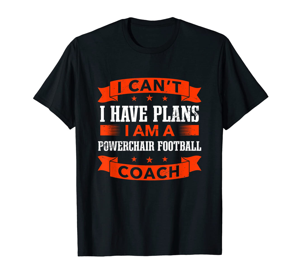 I Cant I Have Plans Powerchair T-Shirt - Trendy Graphic for Adults